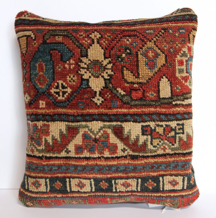Antique rug pillows sale